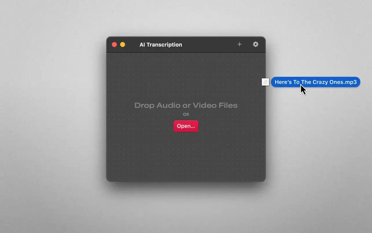 AI Transcription screenshot 1